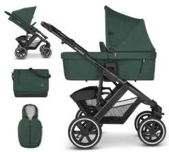 ABC Design Kombi-Kinderwagen Salsa 4 Air In Grün