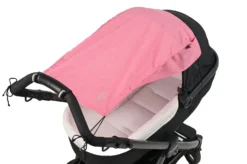 Sonnensegel Lifeline Mit Seitenschutz Für Kinderwagen/Buggy In Rosa