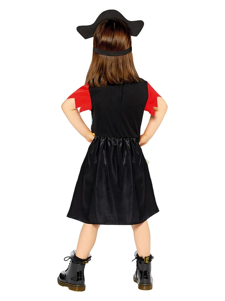 AMSCAN 2tlg. Kostüm "Peppa Pig Piratin" In Schwarz/ Rot 2 AMSCAN 2tlg. Kostüm "Peppa Pig Piratin" In Schwarz/ Rot – Bild 2