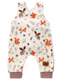 Strampler Lieblingsstücke Tierwelten In Braun Creme