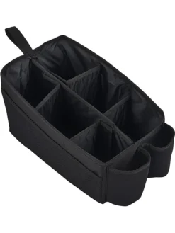 Auto-Organizer In Schwarz - (B)36 X (H)18 X (T)18 Cm