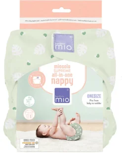 Miosolo Supreme All-in-One Stoffwindel, Waldboden -Baby Kleidung bambino mio miosolo supreme all in one stoffwindel waldboden 8