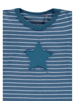 Longsleeve In Blau -Baby Kleidung bellybutton longsleeve in blau 2