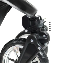 10tlg. Set: Kombi Kinderwagen "Capri" In Schwarz/Gemustert -Baby Kleidung bergsteiger 10tlg set kombi kinderwagen capri in schwarz gemustert 5