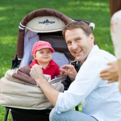 10tlg. Set: Kombi Kinderwagen "Rio" In Beige/Braun -Baby Kleidung bergsteiger 10tlg set kombi kinderwagen rio in beige braun 8