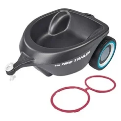 BIG Anhänger Bobby Car Neo Trailer In Grau -Baby Kleidung big anhanger bobby car neo trailer in grau 3