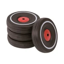 BIG Bobby Car Flüsterräder In Schwarz