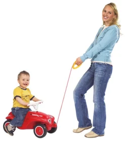 BIG Zugseil "Bobby Car" In Rot/ Gelb -Baby Kleidung big zugseil bobby car in rot gelb 3