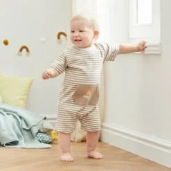 Spieler In Braun -Baby Kleidung bornino spieler in braun 4