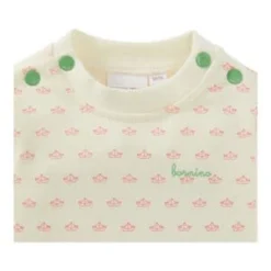 Strampler-Set In Pink -Baby Kleidung bornino strampler set in pink 8