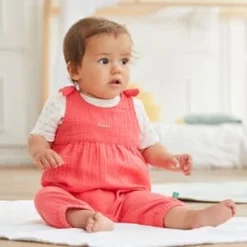 Strampler-Set In Pink -Baby Kleidung bornino strampler set in pink 9