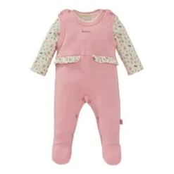 Strampler-Set Mit Body Blumen Schmetterlinge In Mehrfarbig