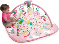 Bright Starts , 5 In 1 Spieldecke Mit Spielbogen, Your Way Ball Play, Rainbow Tropics... -Baby Kleidung bright starts 5 in 1 spieldecke mit spielbogen your way ball play rainbow tropics 2