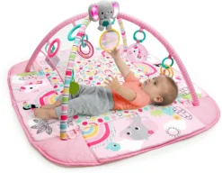 Bright Starts , 5 In 1 Spieldecke Mit Spielbogen, Your Way Ball Play, Rainbow Tropics... -Baby Kleidung bright starts 5 in 1 spieldecke mit spielbogen your way ball play rainbow tropics 4