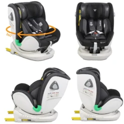 Kindersitz General Gruppe 0+/1/2/3 In Schwarz -Baby Kleidung cangaroo kindersitz general gruppe 0 1 2 3 in schwarz 2