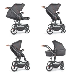 Kinderwagen Ellada 3 In 1 In Grau -Baby Kleidung cangaroo kinderwagen ellada 3 in 1 in grau 4