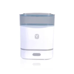 Sterilisator, Flaschenwärmer, Dampfgarer 3 In 1 In Grau