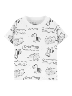 Carter's™ 2tlg. Outfit In Dunkelgrau/ Weiß -Baby Kleidung carters 2tlg outfit in dunkelgrau weiss 2