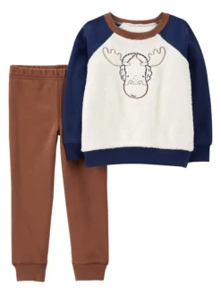 Carter's™ 2tlg. Outfit In Hellbraun