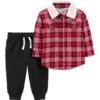 Carter's™ 2tlg. Outfit In Rot/ Schwarz