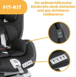 CHICCO Auto-Kindersitz Seat-Up 0/1/2, Jet Black -Baby Kleidung chicco auto kindersitz seat up 0 1 2 jet black 7