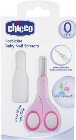 CHICCO Baby Nagelschere, Rosa