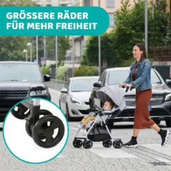 CHICCO Buggy Ohlala' 3, Grau -Baby Kleidung chicco buggy ohlala 3 grau 2