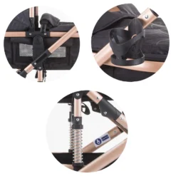 Kombikinderwagen 2 In 1 Estelle In Braun -Baby Kleidung chipolino kombikinderwagen 2 in 1 estelle in braun 5