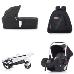 Kombikinderwagen Electra 3 In 1 In Weiß 9 Kombikinderwagen Electra 3 In 1 In Weiß -Baby Kleidung chipolino kombikinderwagen electra 3 in 1 in weiss 3