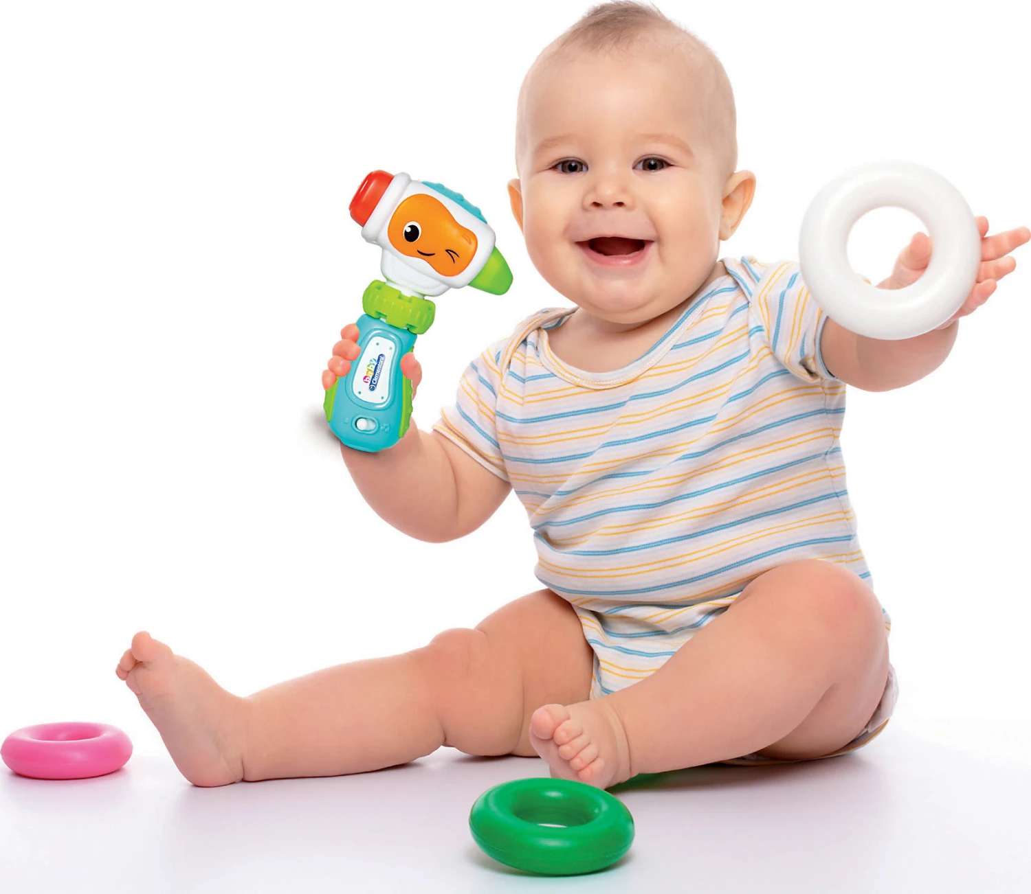 Clementoni Baby Interaktive Bohrmaschine 2 Clementoni Baby Interaktive Bohrmaschine – Bild 2