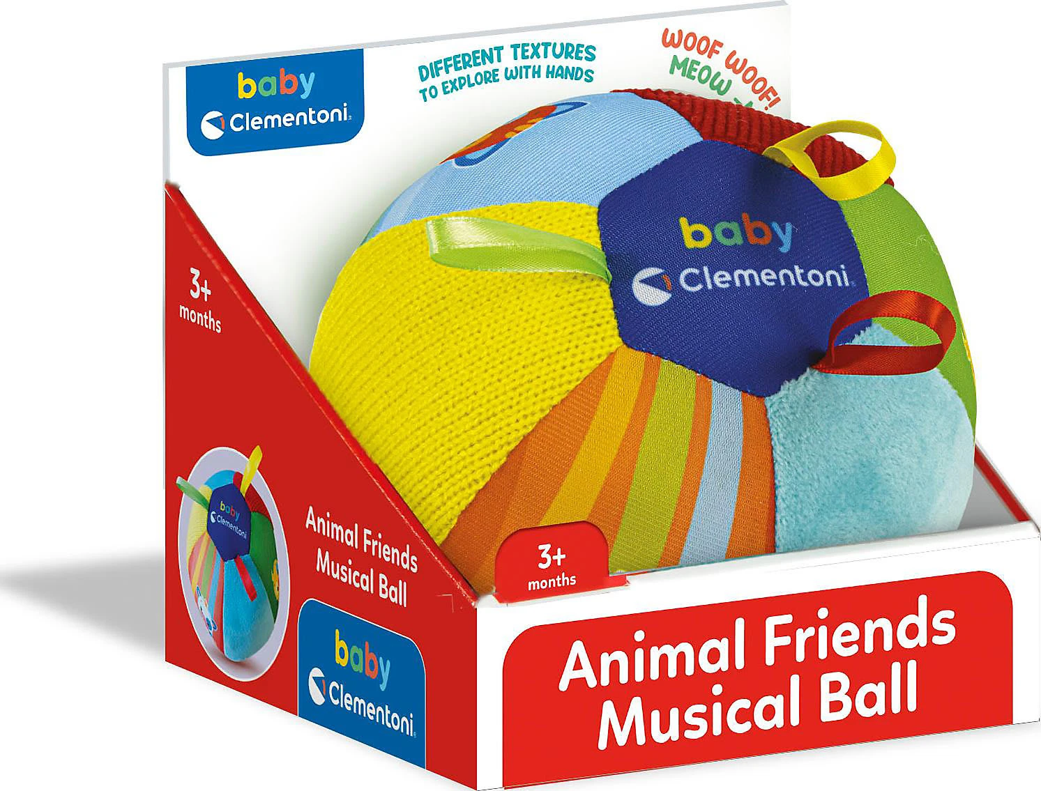Clementoni Baby Tierfreunde Musik-Ball 6 Clementoni Baby Tierfreunde Musik-Ball – Bild 6