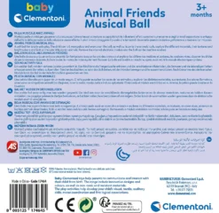 Clementoni Baby Tierfreunde Musik-Ball 13 Clementoni Baby Tierfreunde Musik-Ball -Baby Kleidung clementoni baby tierfreunde musik ball 6