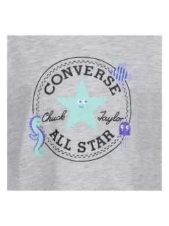 Converse 2tlg. Outfit In Grau/ Türkis -Baby Kleidung converse 2tlg outfit in grau turkis 2