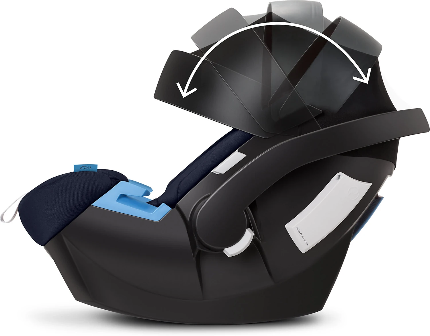 CYBEX Babyschale Aton 5, Gold-Line, Classic Beige 8 CYBEX Babyschale Aton 5, Gold-Line, Classic Beige – Bild 8