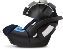 CYBEX Babyschale Aton 5, Gold-Line, Deep Black -Baby Kleidung cybex babyschale aton 5 gold line deep black 7