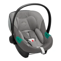 CYBEX Babyschale Aton S2 I-Size, Soho Grey | Mid Grey -Baby Kleidung cybex babyschale aton s2 i size soho grey mid grey 3