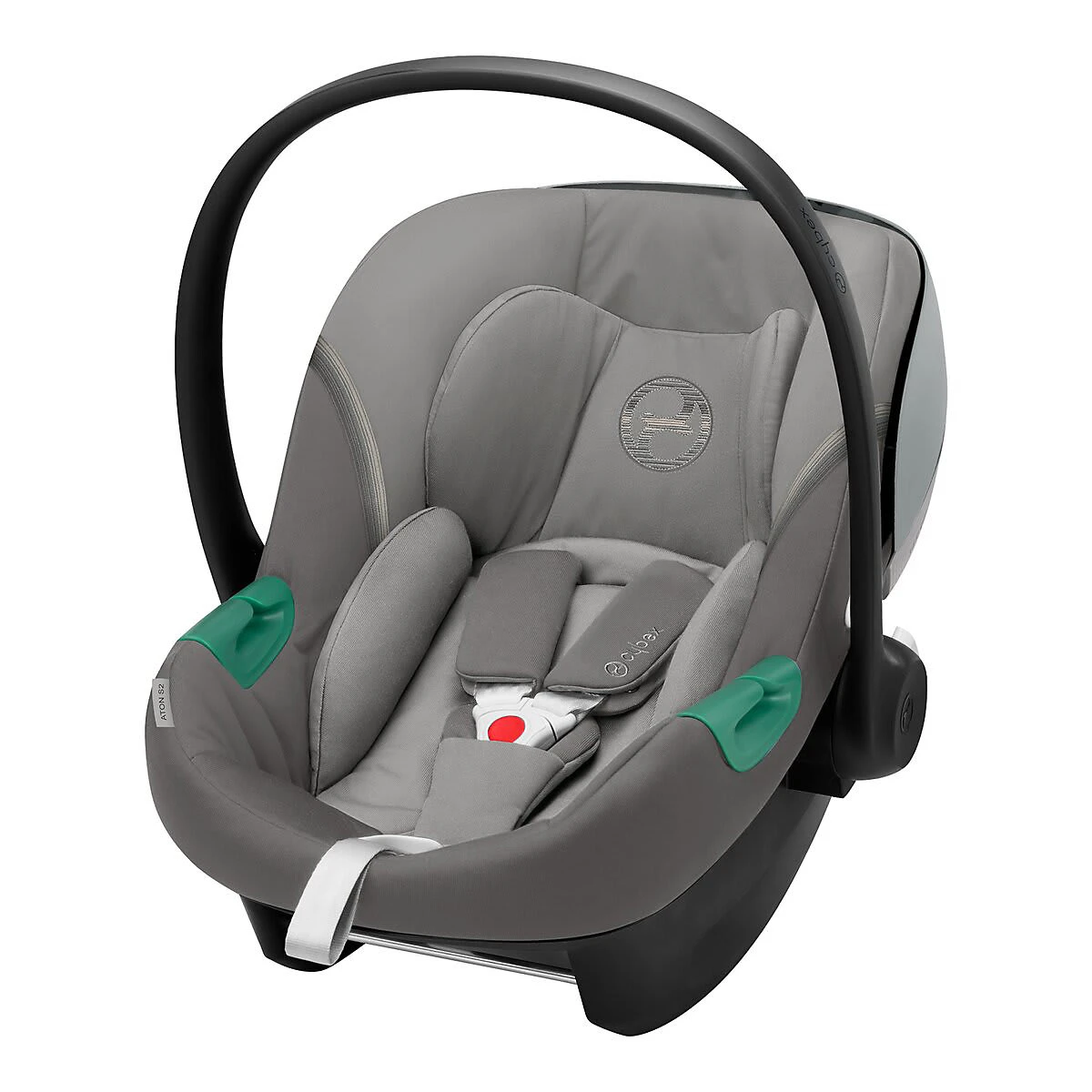 CYBEX Babyschale Aton S2 I-Size, Soho Grey | Mid Grey