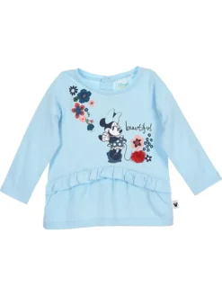 Longsleeve "Minnie" In Hellblau