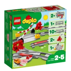 2er Set: 10872 Eisenbahnbrücke Und Schienen + 10882 Eisenbahn Schienen -Baby Kleidung duplo 2er set 10872 eisenbahnbrucke und schienen 10882 eisenbahn schienen 3