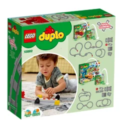 2er Set: 10872 Eisenbahnbrücke Und Schienen + 10882 Eisenbahn Schienen -Baby Kleidung duplo 2er set 10872 eisenbahnbrucke und schienen 10882 eisenbahn schienen 4