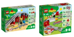 2er Set: 10872 Eisenbahnbrücke Und Schienen + 10882 Eisenbahn Schienen -Baby Kleidung duplo 2er set 10872 eisenbahnbrucke und schienen 10882 eisenbahn schienen 6