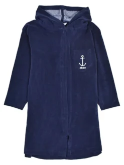 Bademantel "Rommy" In Dunkelblau