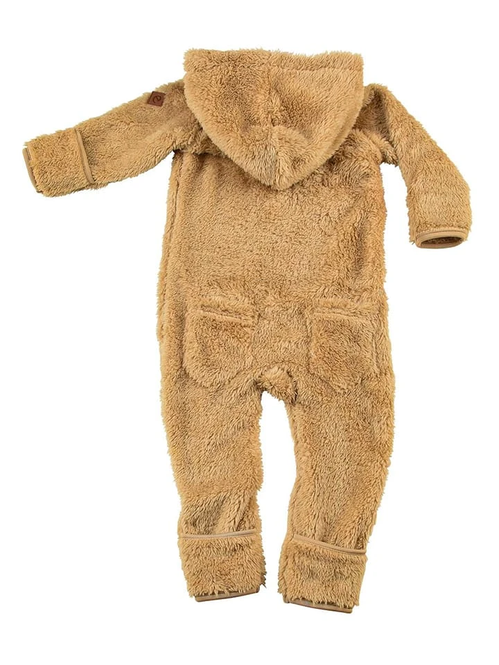 Fleeceoverall "Stocken" In Hellbraun 2 Fleeceoverall "Stocken" In Hellbraun – Bild 2