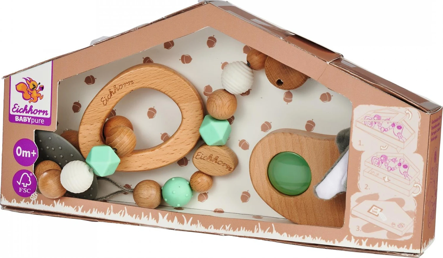 Eichhorn Baby Pure Geschenkset 3 Eichhorn Baby Pure Geschenkset – Bild 3