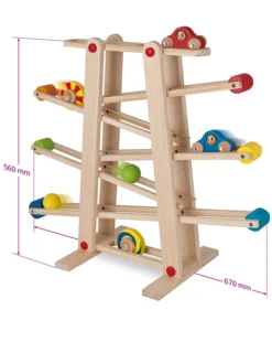 Eichhorn Holz-Rollbahn - Ab 12 Monaten -Baby Kleidung eichhorn holz rollbahn ab 12 monaten 2