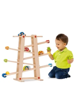 Eichhorn Holz-Rollbahn - Ab 12 Monaten -Baby Kleidung eichhorn holz rollbahn ab 12 monaten 3