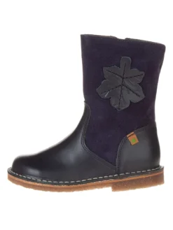El Naturalista Leder-Stiefel In Schwarz