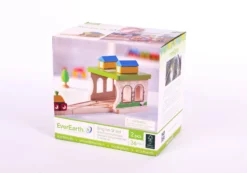 Baby Kleidung -Baby Kleidung everearth eisenbahnschuppen in bunt 1