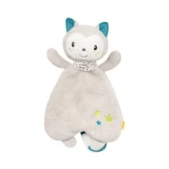 Fehn Schmusetuch Katze Aiko & Yuki In Grau