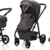 Fillikid Kombi Kinderwagen Panther Dunkelgrau